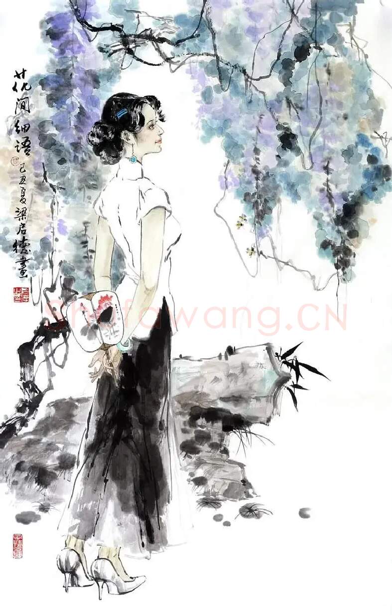 梁启德·花间细雨