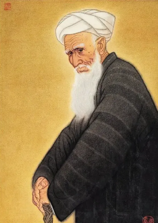 顾生岳·维族老人