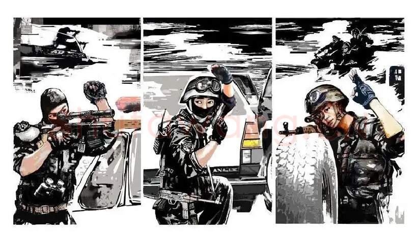 程新德·布网——特警手语