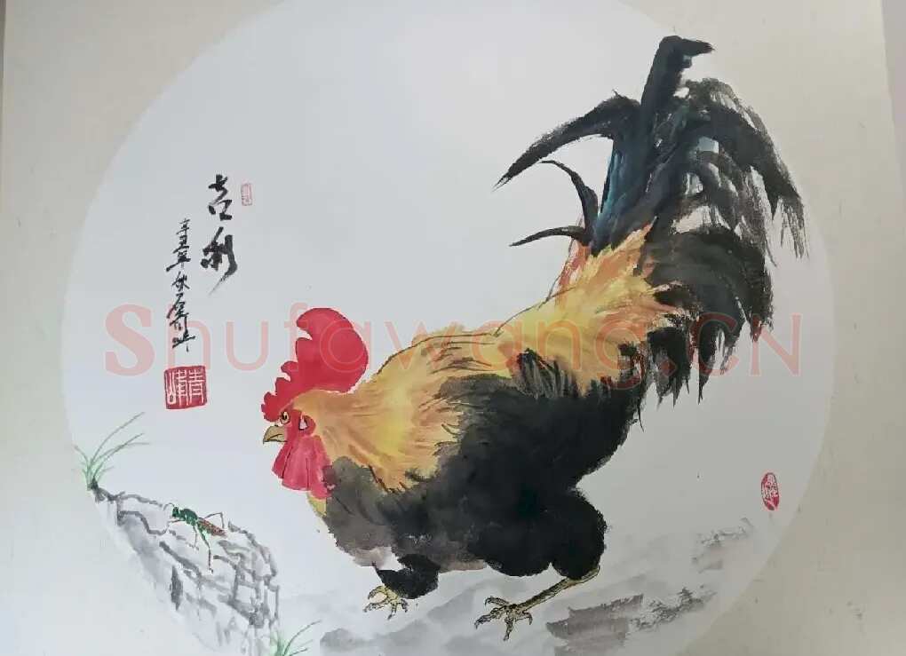 石青峰·《吉利图》