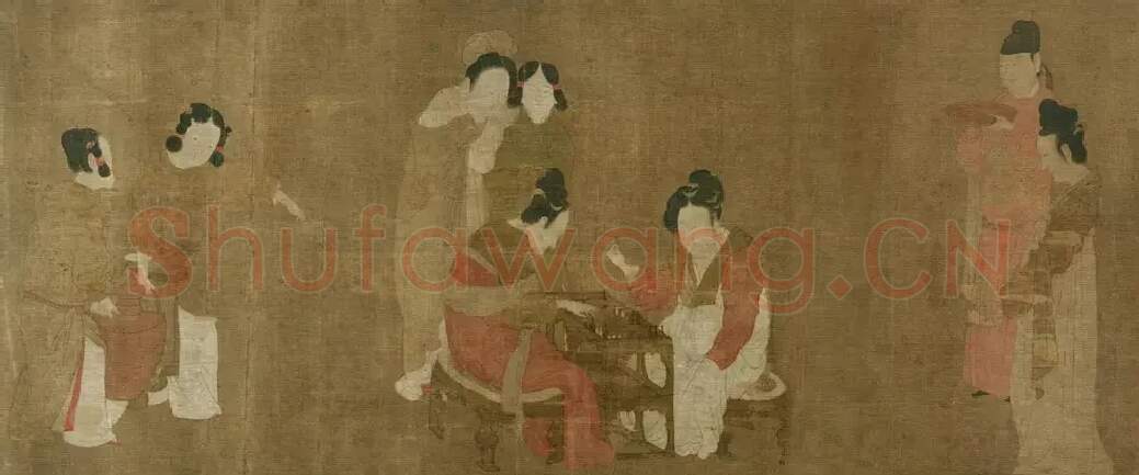 周昉·内人双陆图