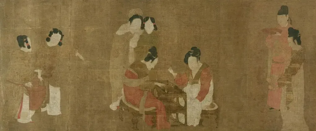 周昉·内人双陆图