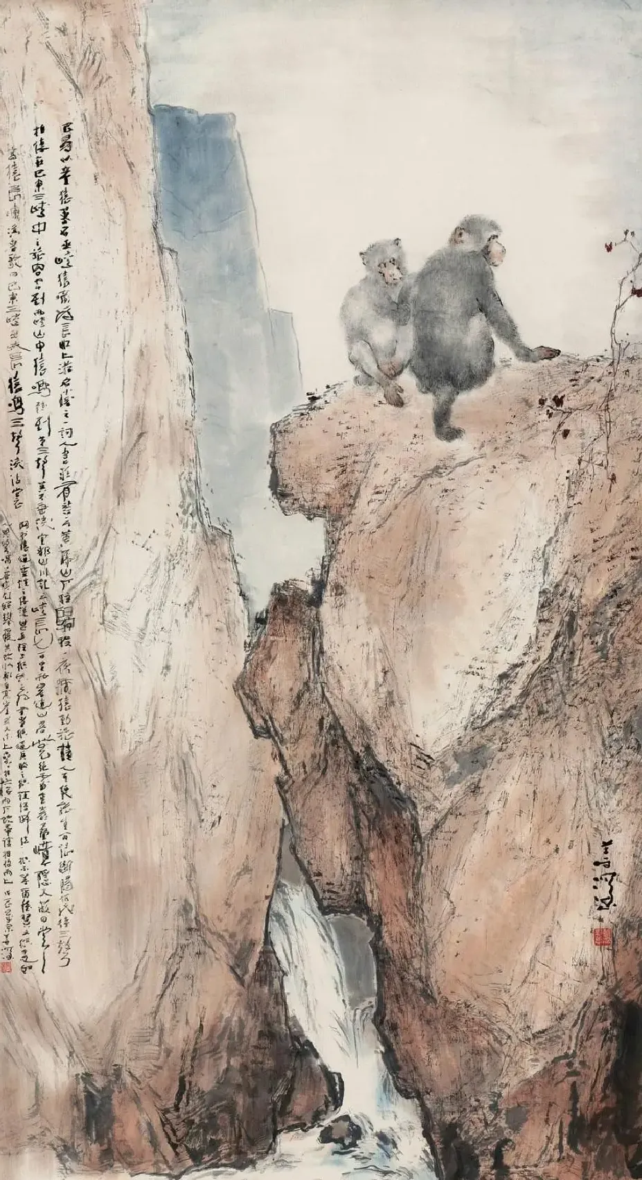 杨善深·巴蜀双猿