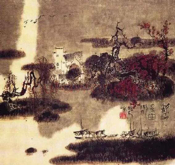 钟长生·静湖晨曲