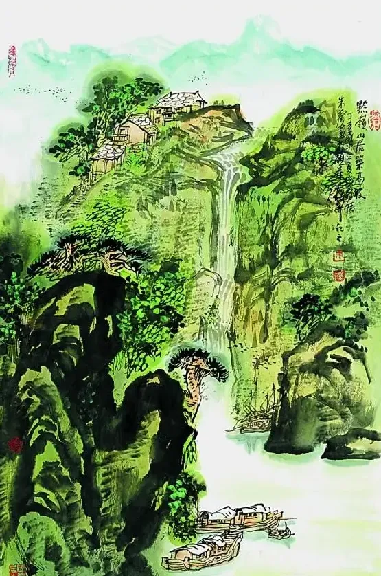 朱葵·黔岭山居筑高坡