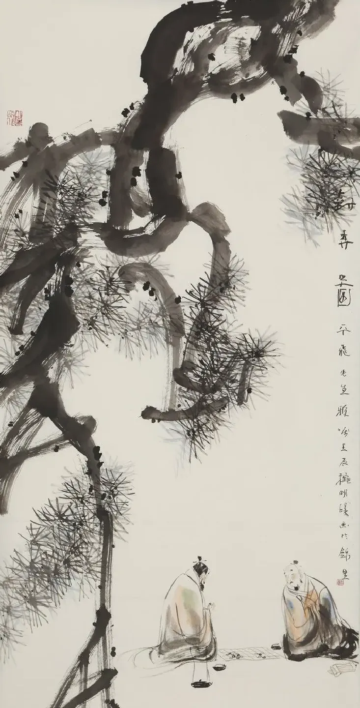 魏明阳·对弈图