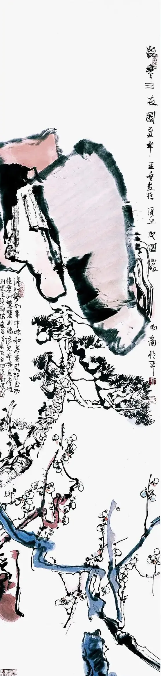 王兆平·岁寒三友图
