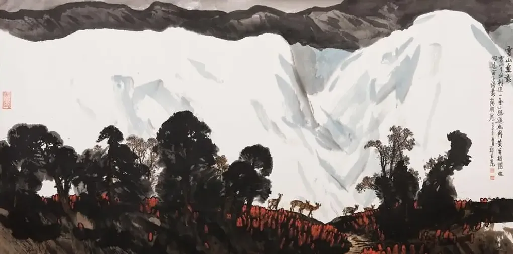 郑玉昆·雪山画意