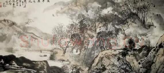 耿齐·溪承瀑水凉