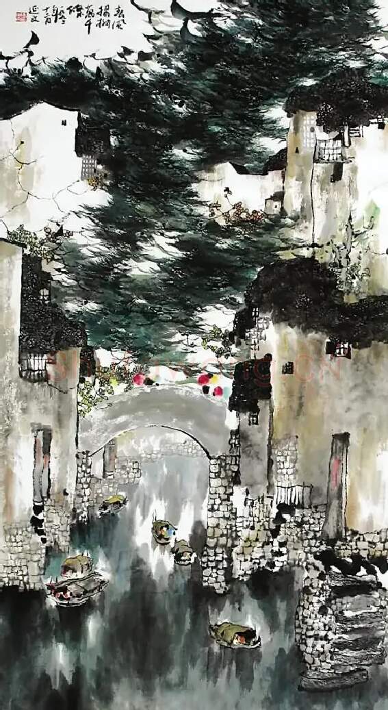 杨延文·春风杨柳万千条