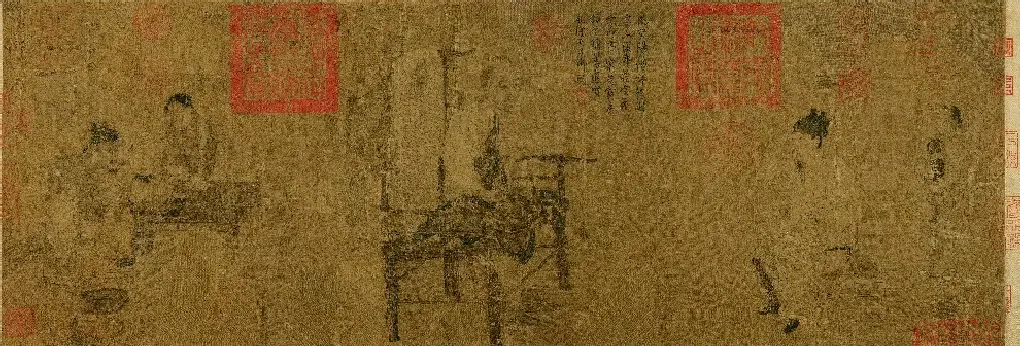 阎立本·萧翼赚兰亭图