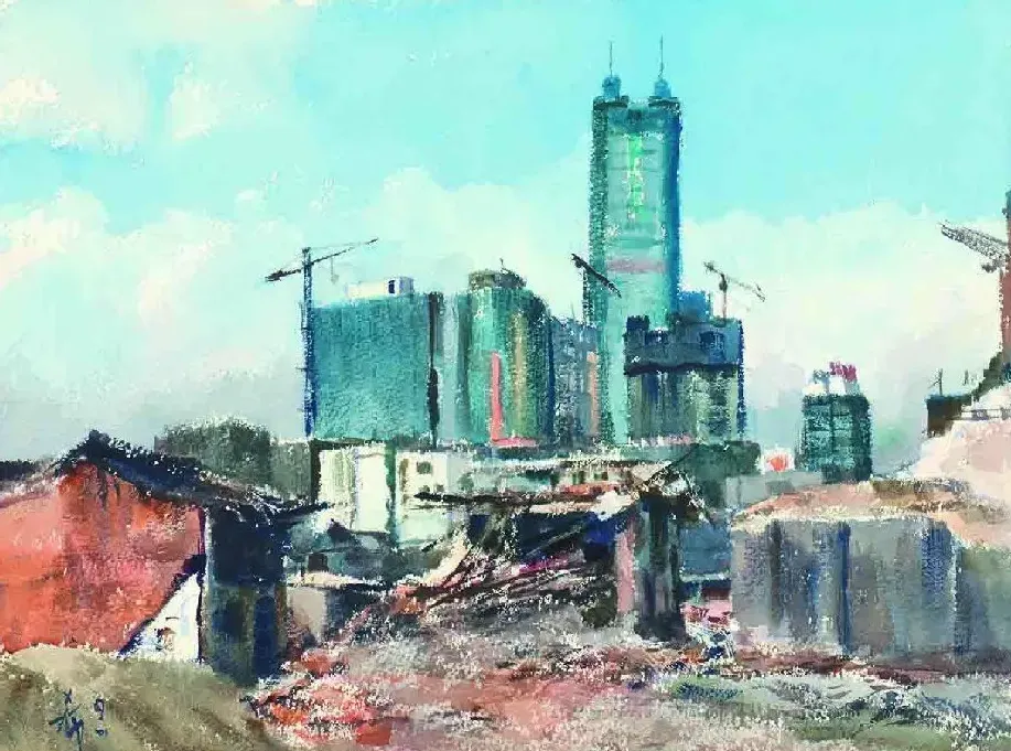 陈希旦·深圳东门在建设