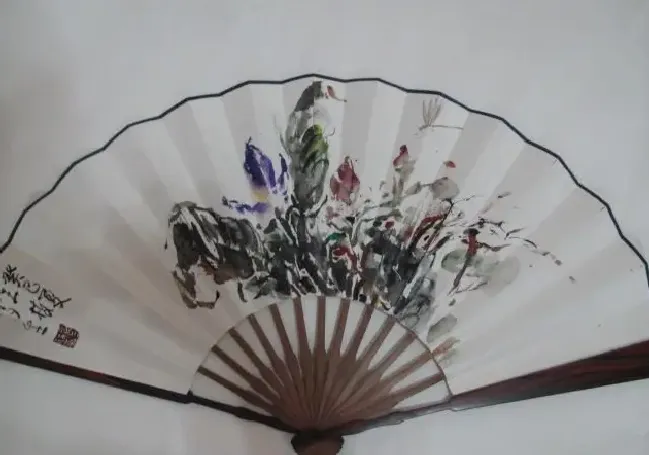 黄三枝·扇面