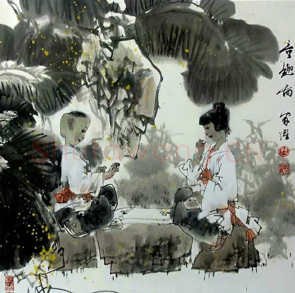 孙家跃·童趣图