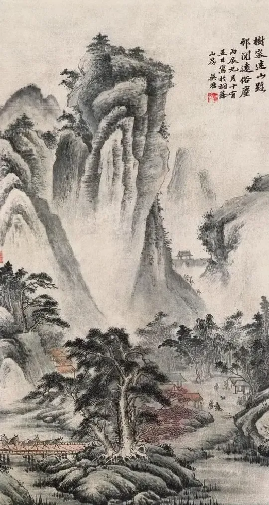 吴历·山水图