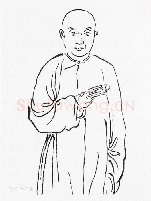 清代书法家陈豫钟画像简介,陈豫钟书法作品图片