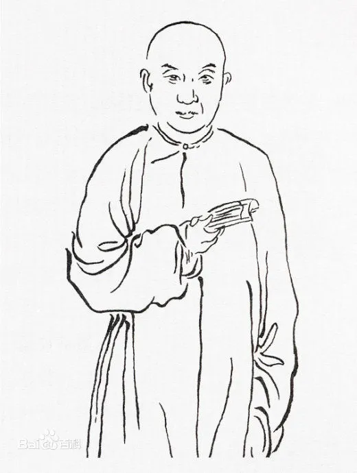 清代书法家陈豫钟画像简介,陈豫钟书法作品图片