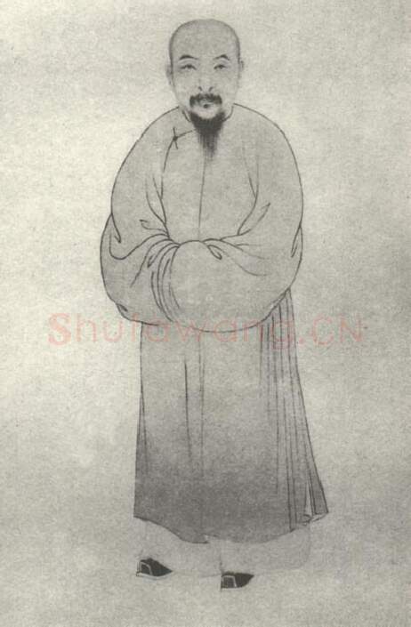 清代书法家高士奇画像简介,高士奇书法作品图片