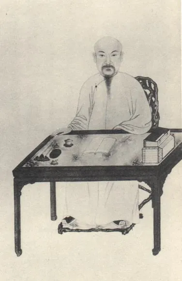 清代书法家郭尚先画像简介,郭尚先书法作品图片
