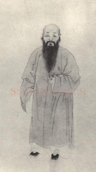 清代书法家何焯画像简介,何焯书法作品图片