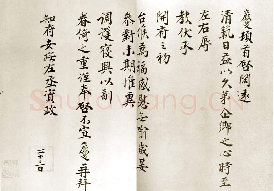 宋辽金书法家王岩叟画像简介,王岩叟书法作品图片