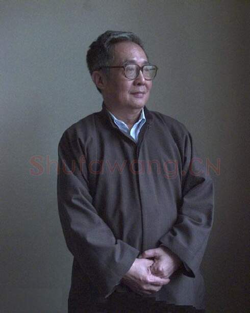 当代书法家金开诚画像简介,金开诚书法作品图片