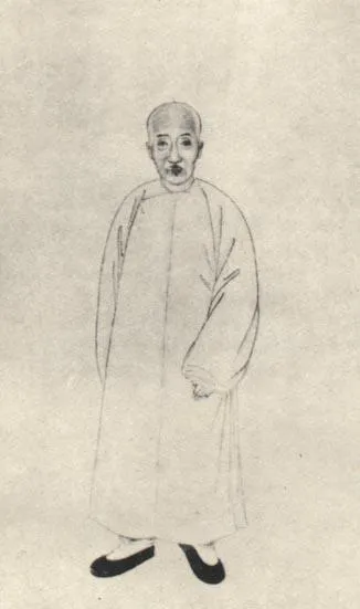 清代书法家潘祖荫画像简介,潘祖荫书法作品图片