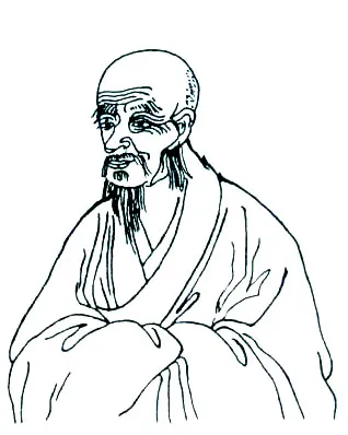 明代书法家释担当画像简介,释担当书法作品图片