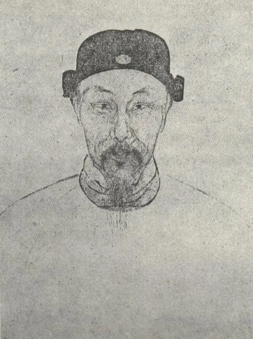 明代书法家唐顺之画像简介,唐顺之书法作品图片