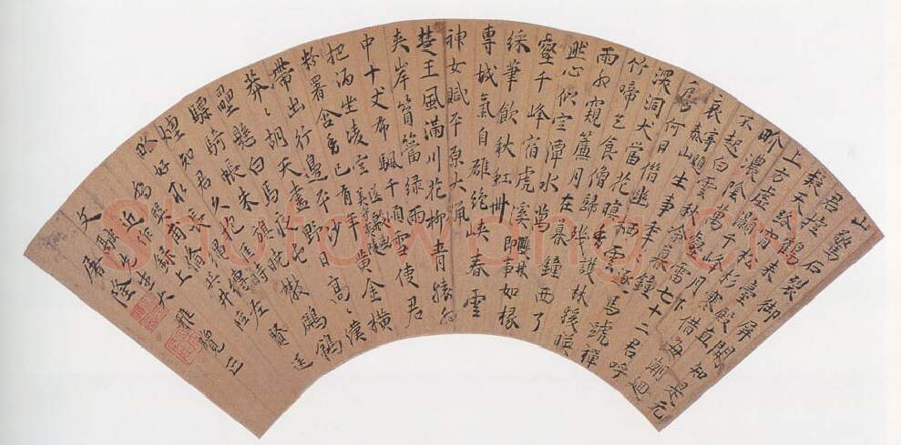 明代书法家屠隆画像简介,屠隆书法作品图片