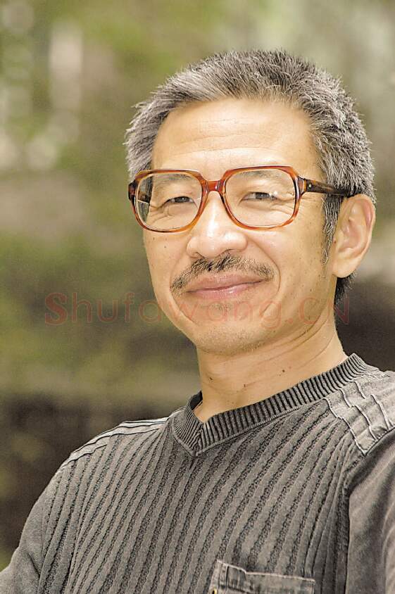 当代书法家梅墨生画像简介,梅墨生书法作品图片