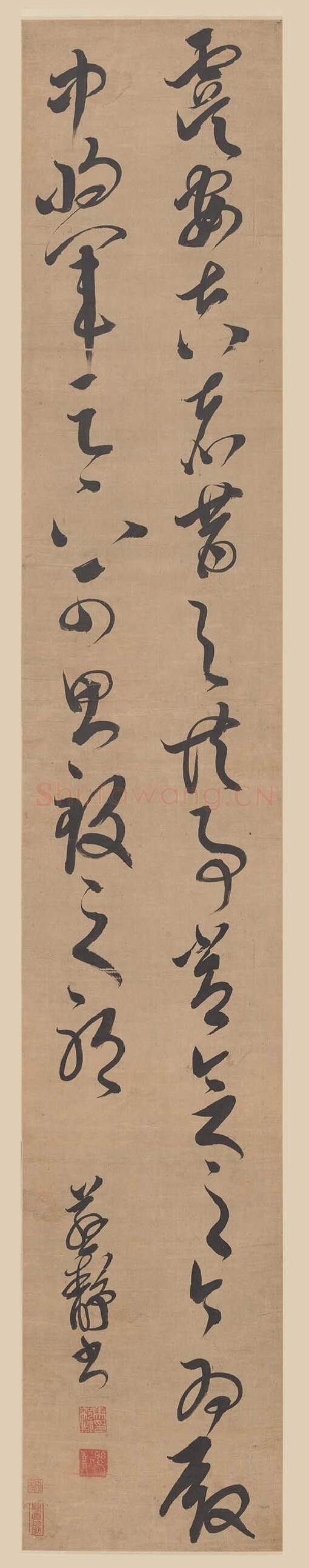 明代书法家邢慈静画像简介,邢慈静书法作品图片