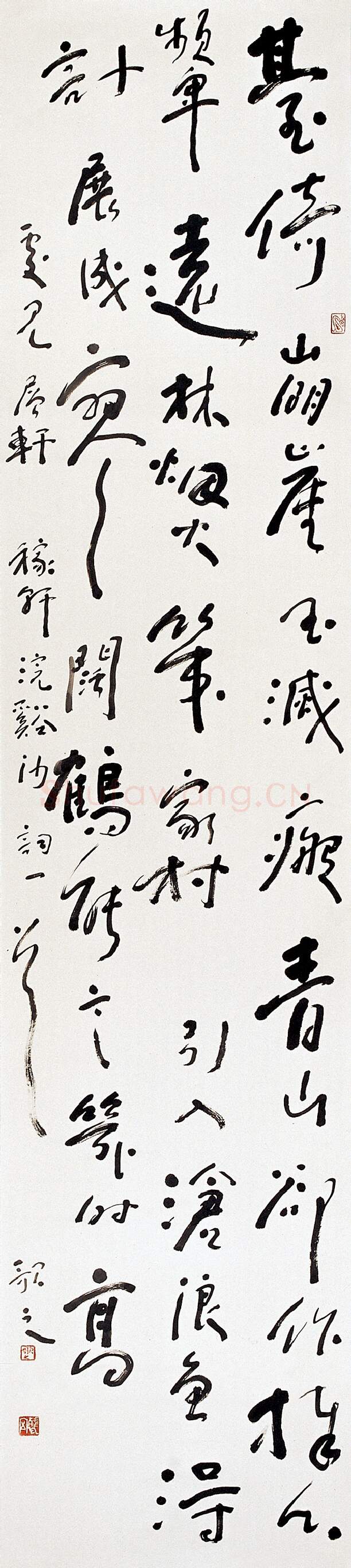 当代书法家王歌之画像简介,王歌之书法作品图片