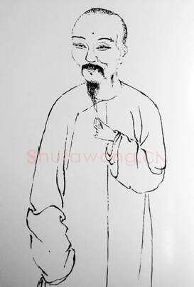 清代书法家恽南田画像简介,恽南田书法作品图片