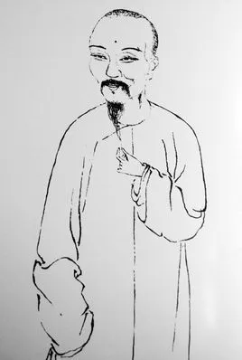 清代书法家恽南田画像简介,恽南田书法作品图片