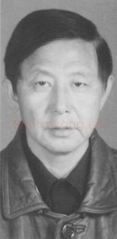 当代书法家余国松画像简介,余国松书法作品图片