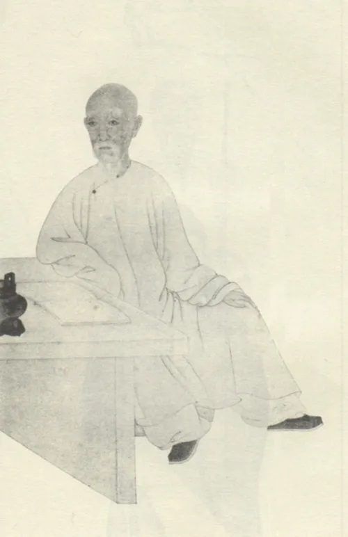 清代书法家张廷济画像简介,张廷济书法作品图片