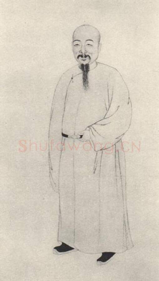 清代书法家庄有恭画像简介,庄有恭书法作品图片