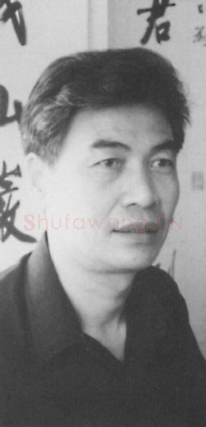 当代书法家朱大霖画像简介,朱大霖书法作品图片