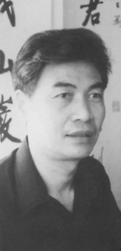 当代书法家朱大霖画像简介,朱大霖书法作品图片