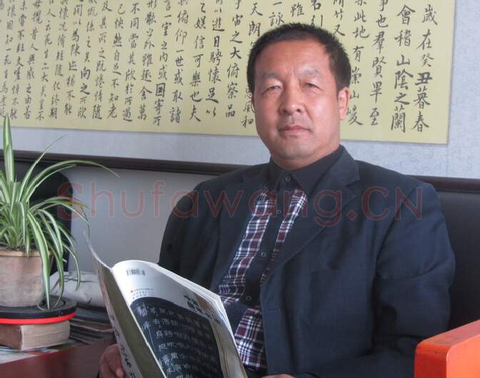 硬笔书法家(白正清)人物介绍及硬笔书法作品欣赏