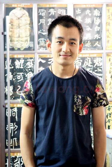 硬笔书法家(谷少将)人物介绍及硬笔书法作品欣赏