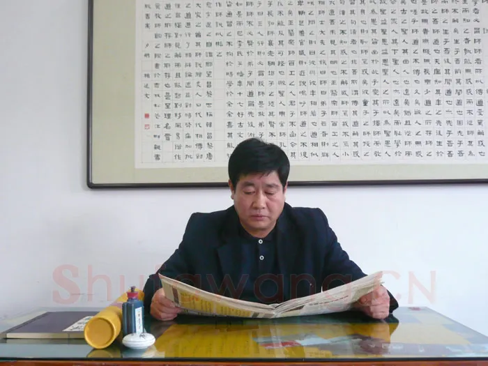 硬笔书法家(李富明)人物介绍及硬笔书法作品欣赏