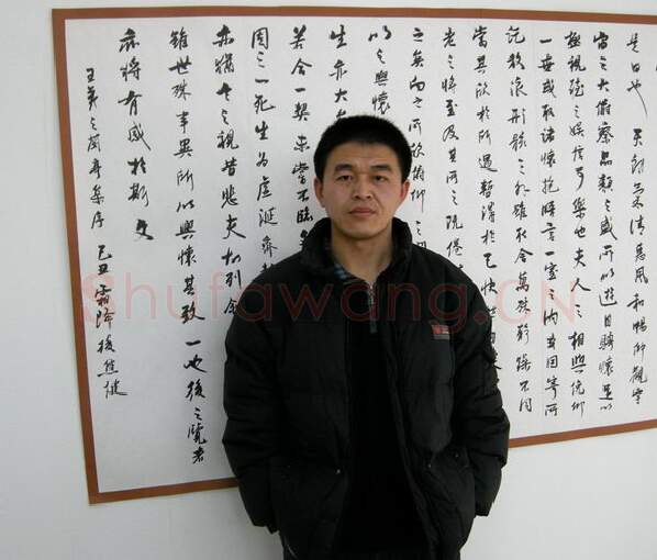 硬笔书法家(焦健)人物介绍及硬笔书法作品欣赏