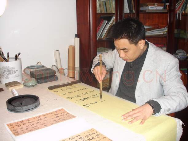 硬笔书法家(李巍)人物介绍及硬笔书法作品欣赏