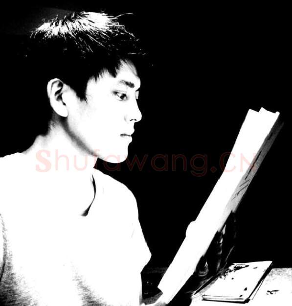 硬笔书法家(梁锦斑)人物介绍及硬笔书法作品欣赏