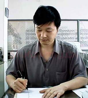 硬笔书法家(黎德良)人物介绍及硬笔书法作品欣赏