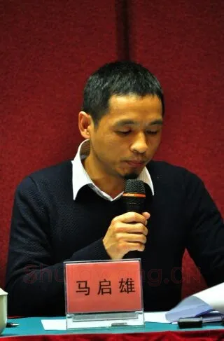 硬笔书法家(马启雄)人物介绍及硬笔书法作品欣赏
