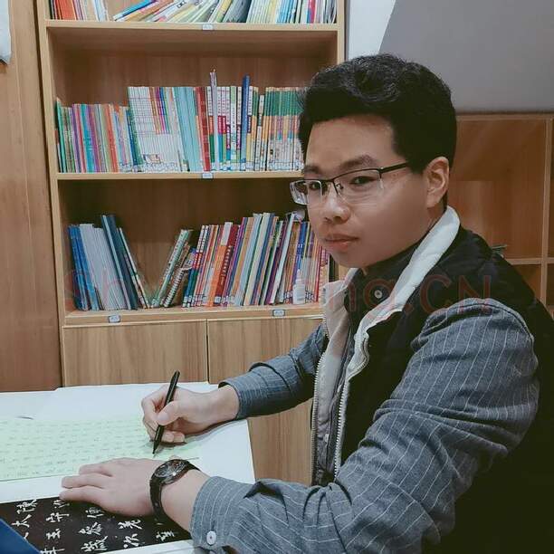 硬笔书法家(王启米)人物介绍及硬笔书法作品欣赏