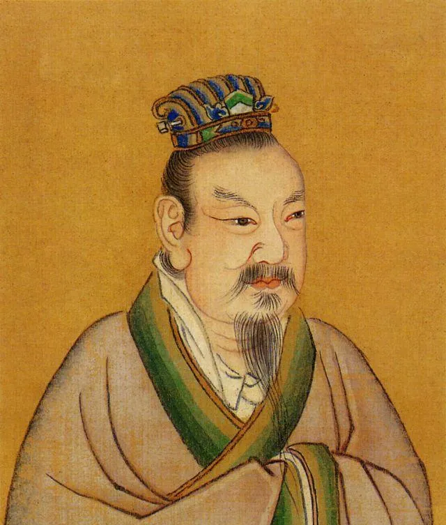 秦汉书法家蔡邕画像简介